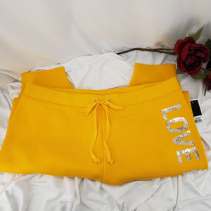 "Love More Juicy" Sweat Pants NWT